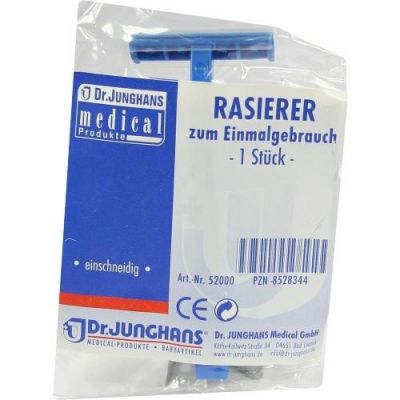 Einmal Rasierer einschneidig 1 stk von Dr. Junghans Medical GmbH PZN 08528344