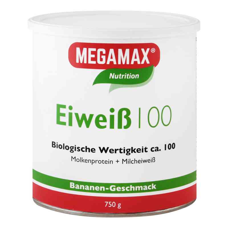 Eiweiss 100 Banane Megamax Pulver 750 g von Megamax B.V. PZN 07345877