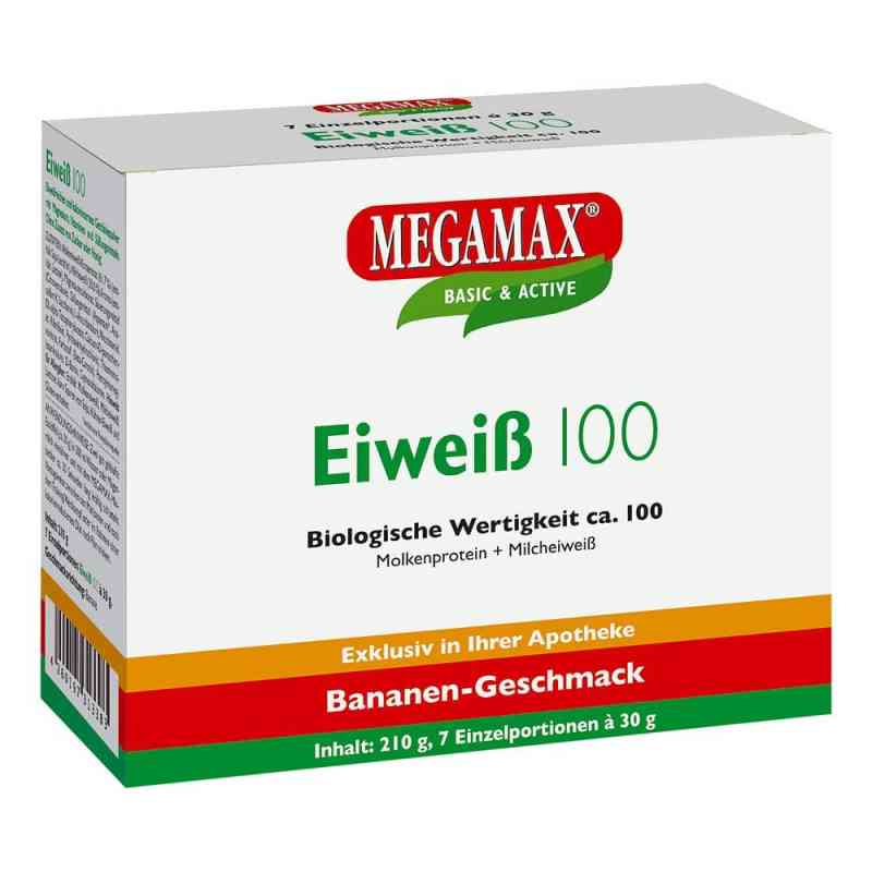 Eiweiss 100 Banane Megamax Pulver 7X30 g von Megamax B.V. PZN 10133618