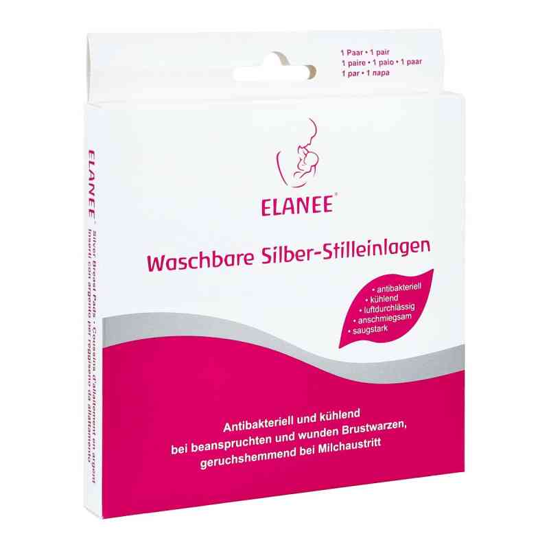 Elanee Stilleinlagen Silber waschbar 2 stk von Büttner-Frank GmbH PZN 12433796