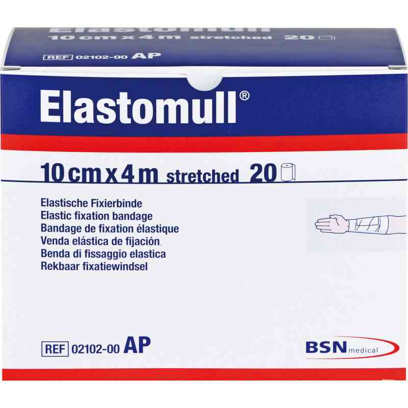Elastomull 10 cmx4 m elastisch Fixierbinde 20 stk von ToRa Pharma GmbH PZN 14407194