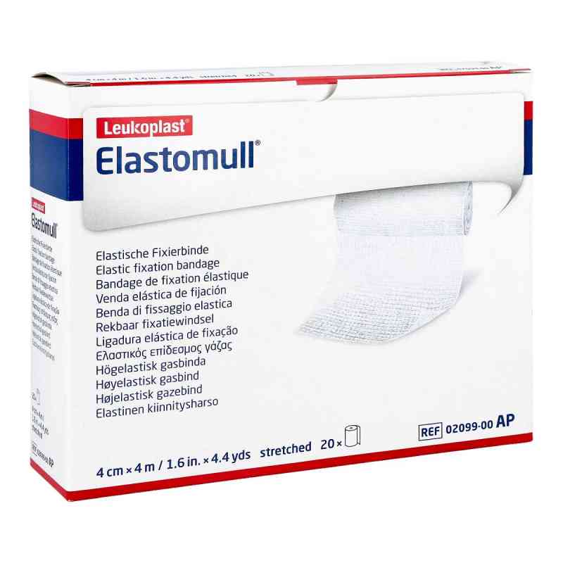 Elastomull 4 cmx4 m elastisch Fixierb.2099 20 stk von BSN medical GmbH PZN 03486173