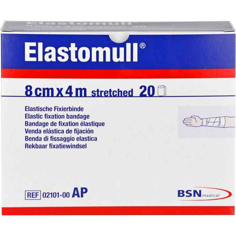 Elastomull 8 cmx4 m 2101 elastisch Fixierbinde 20 stk von ToRa Pharma GmbH PZN 14003232