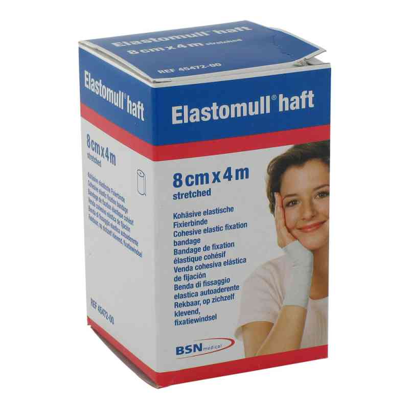 Elastomull haft 4mx8cm 45472 Fixierbinde  1 stk von BSN medical GmbH PZN 02507051