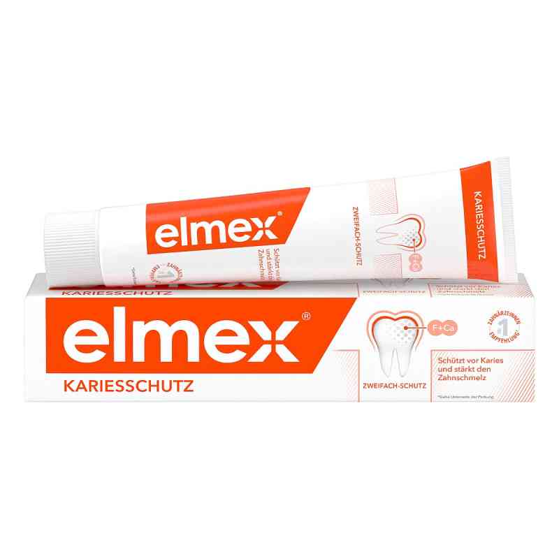 Elmex Kariesschutz Zahnpasta mit Faltschachtel 75 ml von CP GABA GmbH PZN 02791046