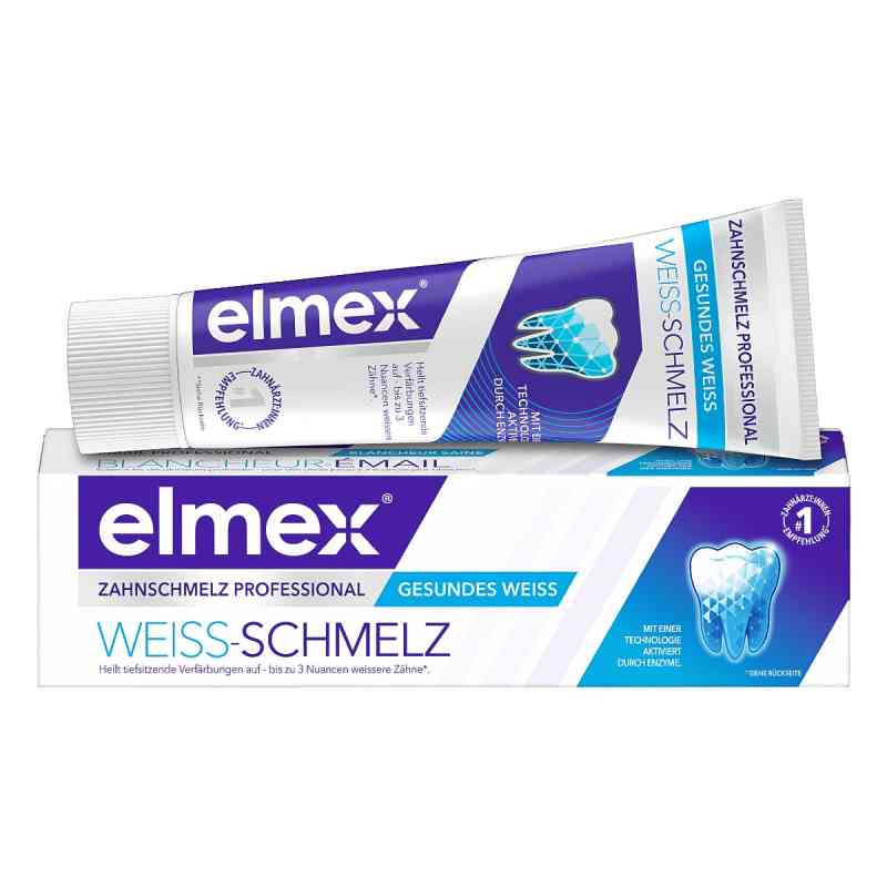 Elmex Weiss-Schmelz Zahnpasta Zahnschmelz Professional 75 ml von CP GABA GmbH PZN 18851230