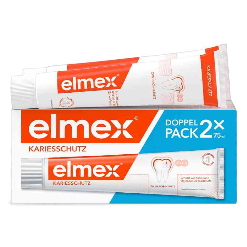 Elmex Zahnpasta Doppelpack 2X75 ml von CP GABA GmbH PZN 10837236