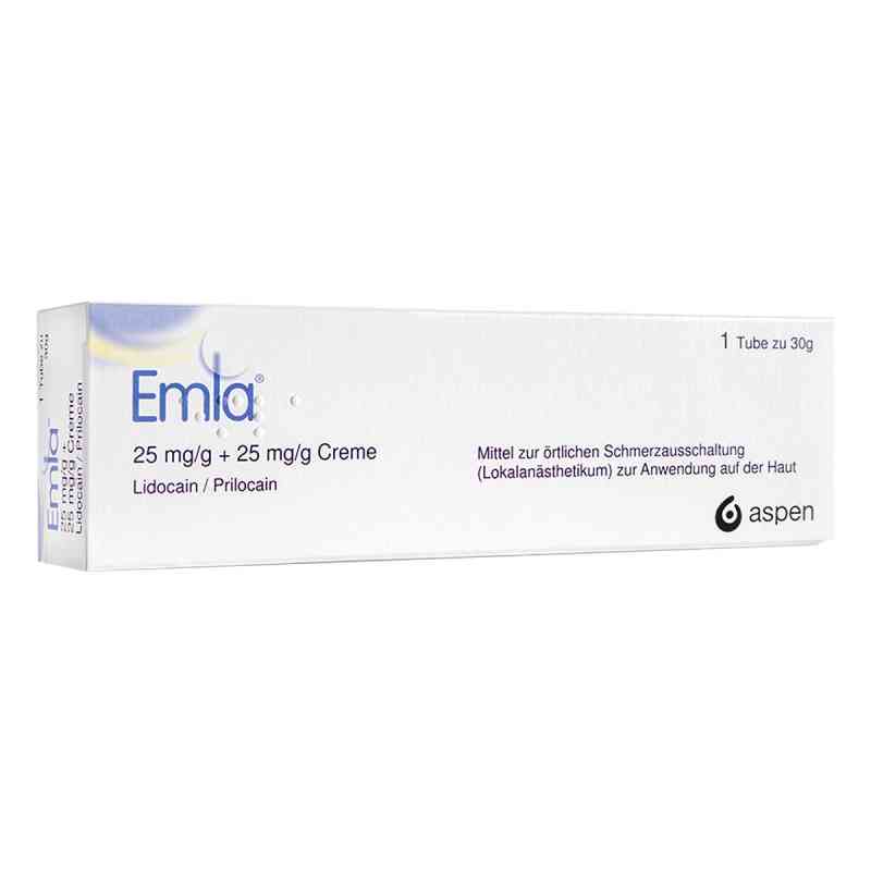 Emla 25 mg/g + 25 mg/g Creme 30 g von Aspen Germany GmbH PZN 13231379