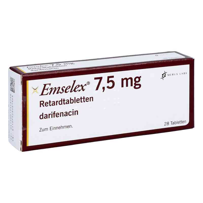 Emselex 7,5 mg Retardtabletten 28 stk von zr pharma& GmbH PZN 01754876