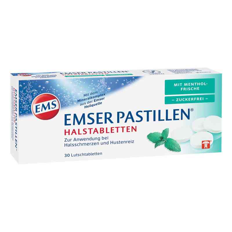 Emser Pastillen mit Mentholfrische zuckerfrei 30 stk von Uriach Germany GmbH PZN 11108025