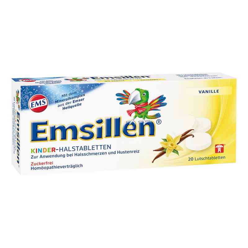 Emsillen Kinder Halstabletten 20 stk von Uriach Germany GmbH PZN 10405206
