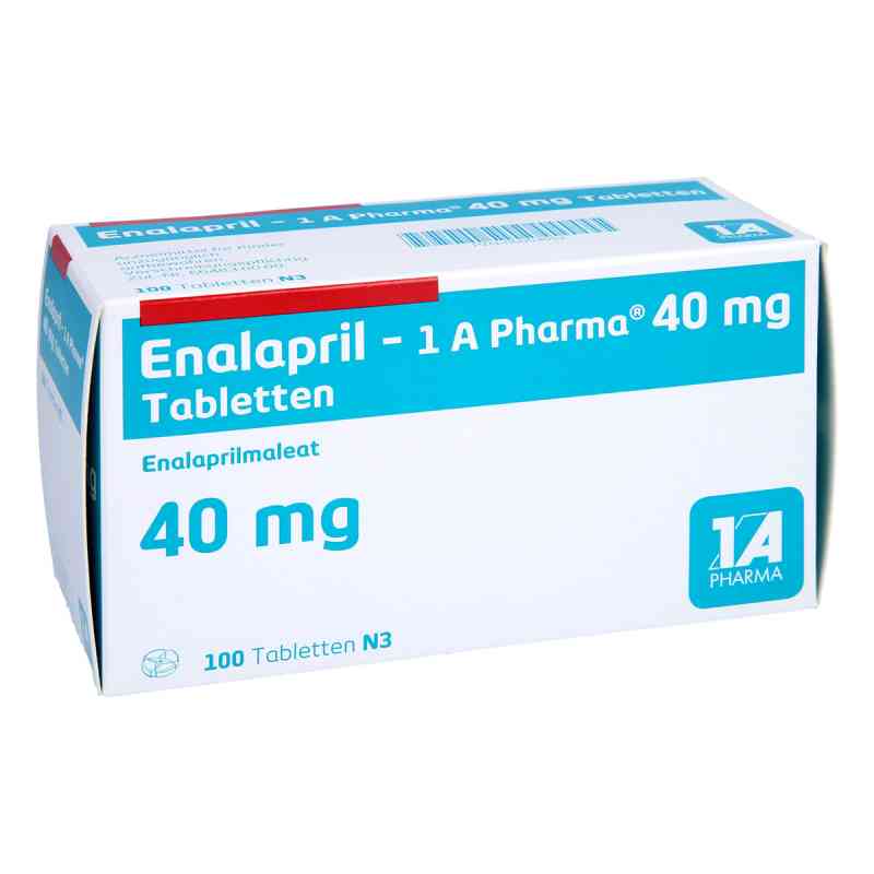 Enalapril-1a Pharma 40 mg Tabletten 100 stk von 1 A Pharma GmbH PZN 06053552