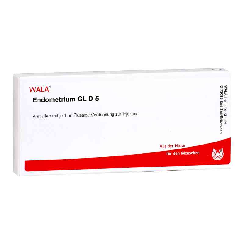 Endometrium Gl D5  Ampullen 10X1 ml von WALA Heilmittel GmbH PZN 02920673
