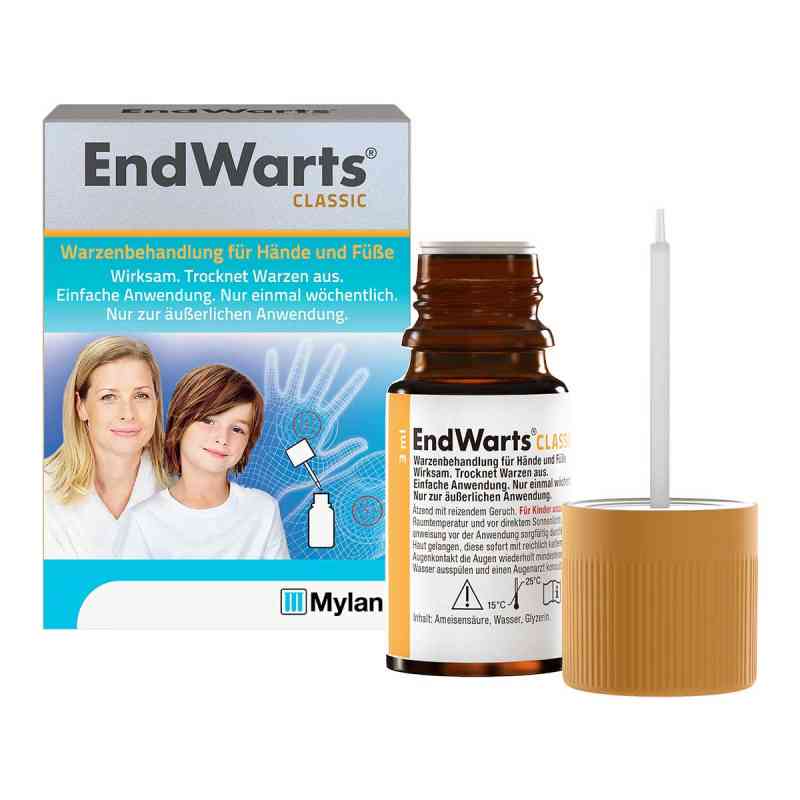 EndWarts CLASSIC: Lösung gegen Warzen und Dornwarzen 3 ml von Cooper Consumer Health Deutschland GmbH PZN 13330093