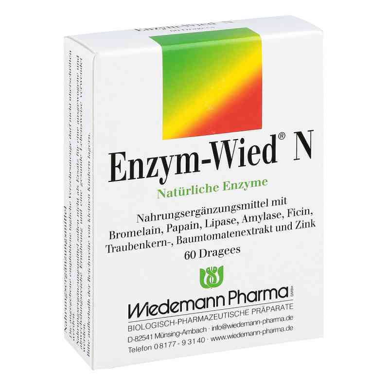 Enzym Wied N Dragees 60 stk von Mauermann Arzneimittel KG PZN 00602182
