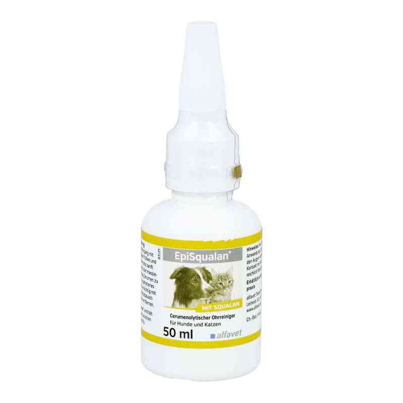 Episqualan Ohrreiniger für Hunde /Katzen 50 ml von alfavet Tierarzneimittel GmbH PZN 11096049