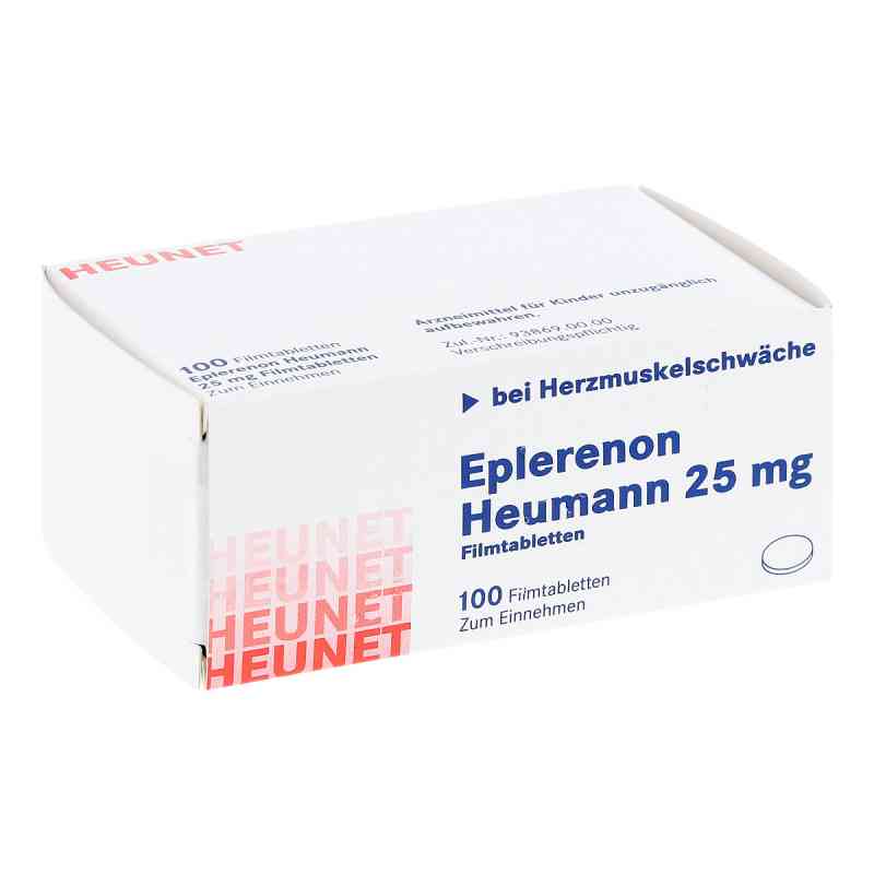Eplerenon Heumann 25 mg Filmtabletten Heunet 100 stk von Heunet Pharma GmbH PZN 13877199