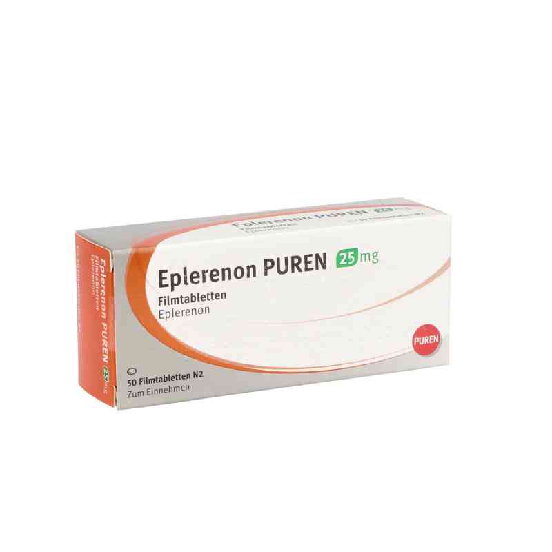 Eplerenon PUREN 25mg 50 stk von PUREN Pharma GmbH & Co. KG PZN 11108226
