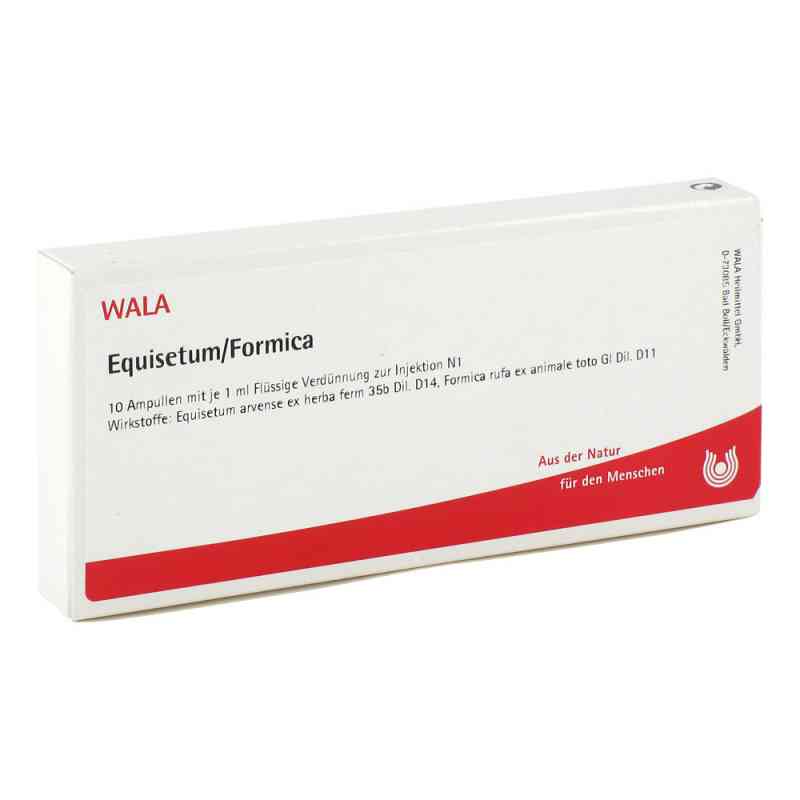Equisetum/formica Ampullen 10X1 ml von WALA Heilmittel GmbH PZN 01751412