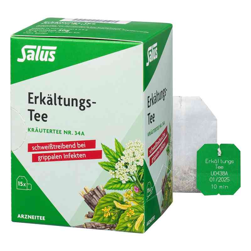 Erkältungs-tee Kräutertee Nummer 3 4a Salus Filterbeut. 15 stk von SALUS Pharma GmbH PZN 02225708
