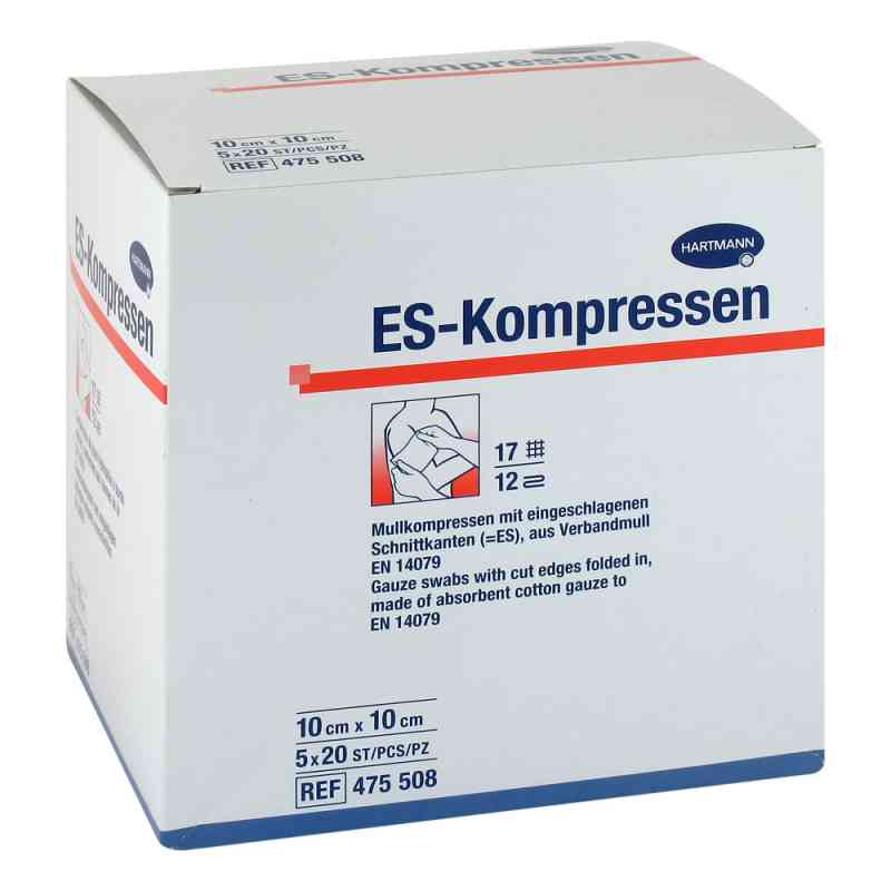 Es-kompressen steril 10x10 cm 5X20 stk von 1001 Artikel Medical GmbH PZN 09396181