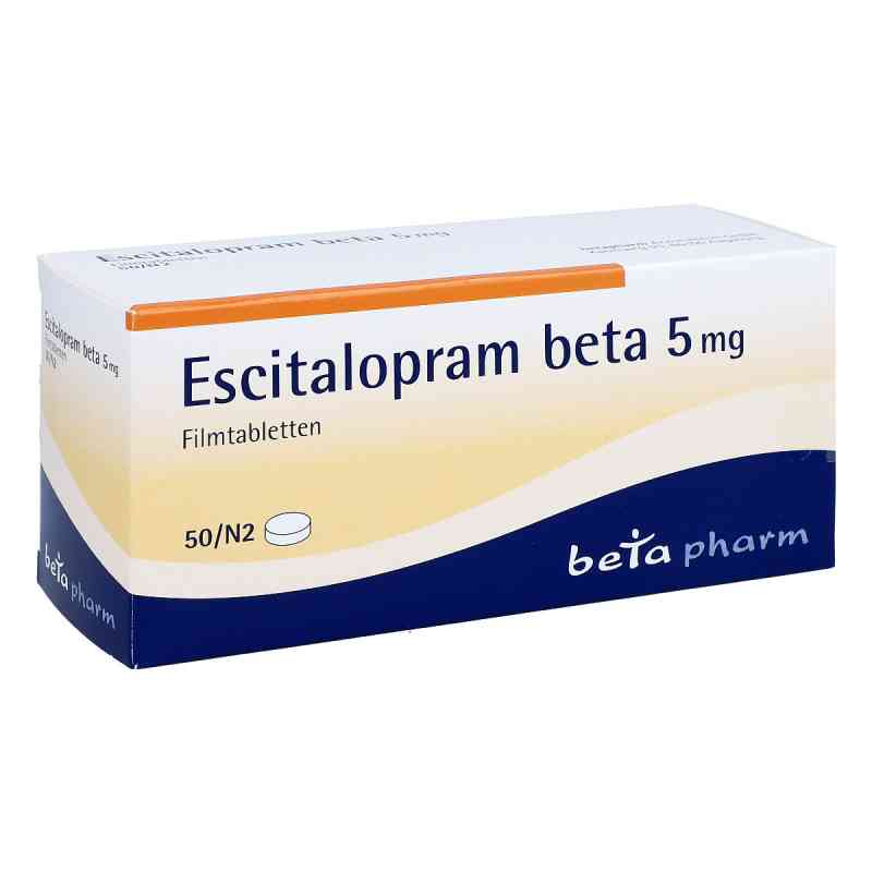 Escitalopram beta 5mg 50 stk von betapharm Arzneimittel GmbH PZN 06681627