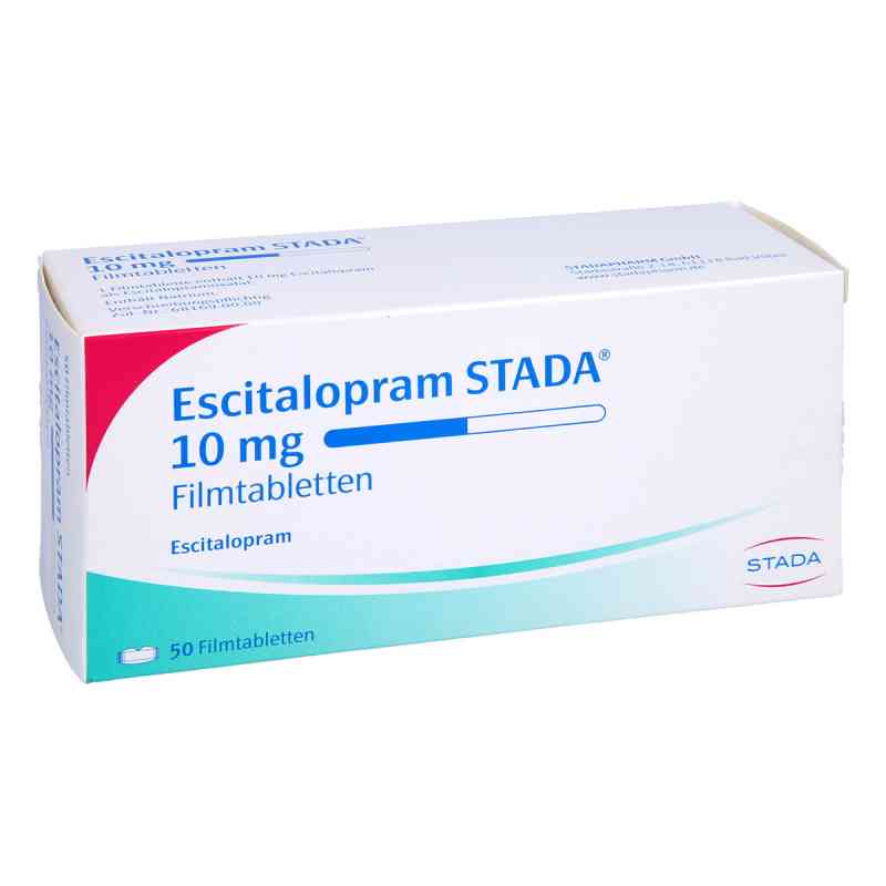 Escitalopram Stada 10 mg Filmtabletten 50 stk von STADAPHARM GmbH PZN 10251217