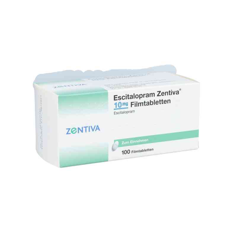 Escitalopram Zentiva 10 mg Filmtabletten 100 stk von Zentiva Pharma GmbH PZN 10228885