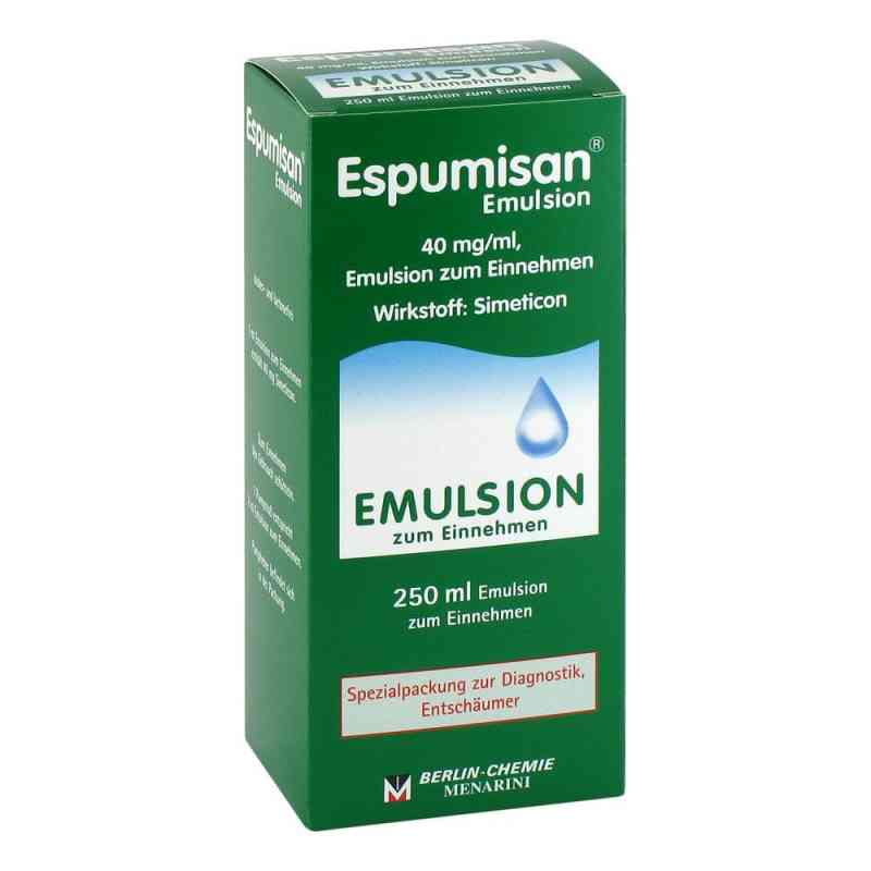 Espumisan Emulsion für bildgebende Diagnostik 250 ml von BERLIN-CHEMIE AG PZN 01874681