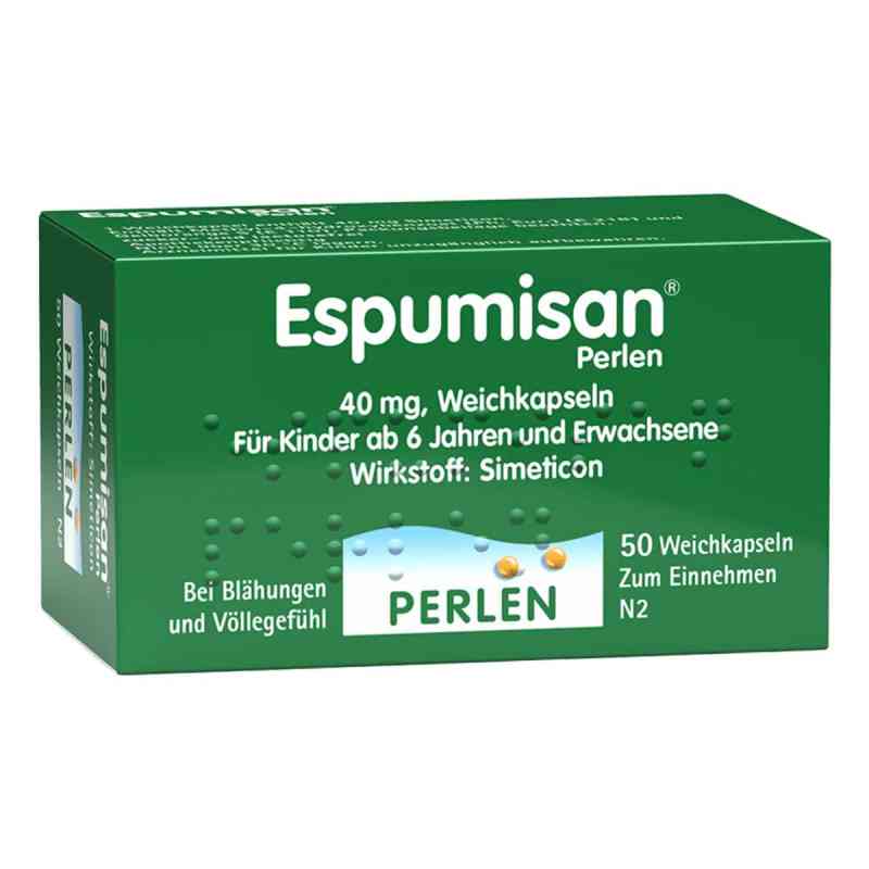 Espumisan Perlen 40mg 50 stk von BERLIN-CHEMIE AG PZN 01320439