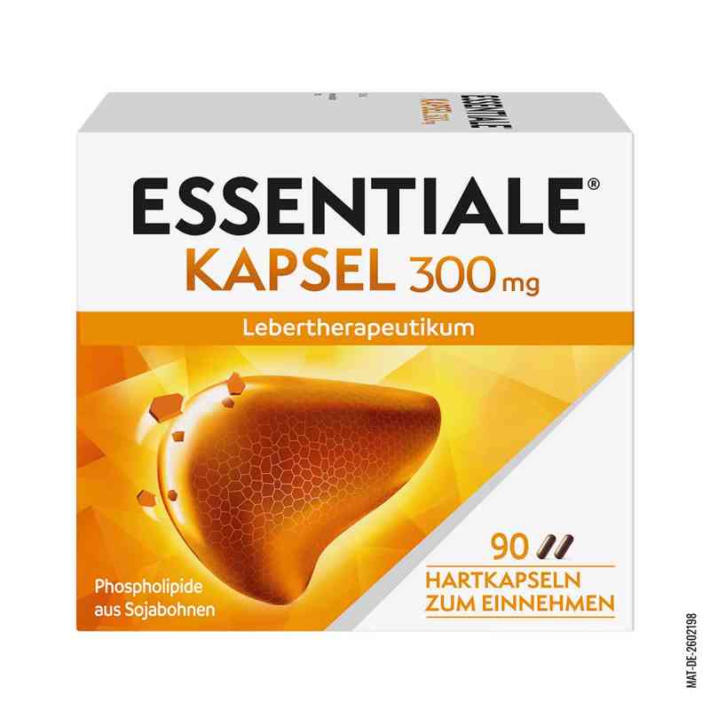 Essentiale® 300 mg Leber Kapseln 90 stk von A. Nattermann & Cie GmbH PZN 18909165