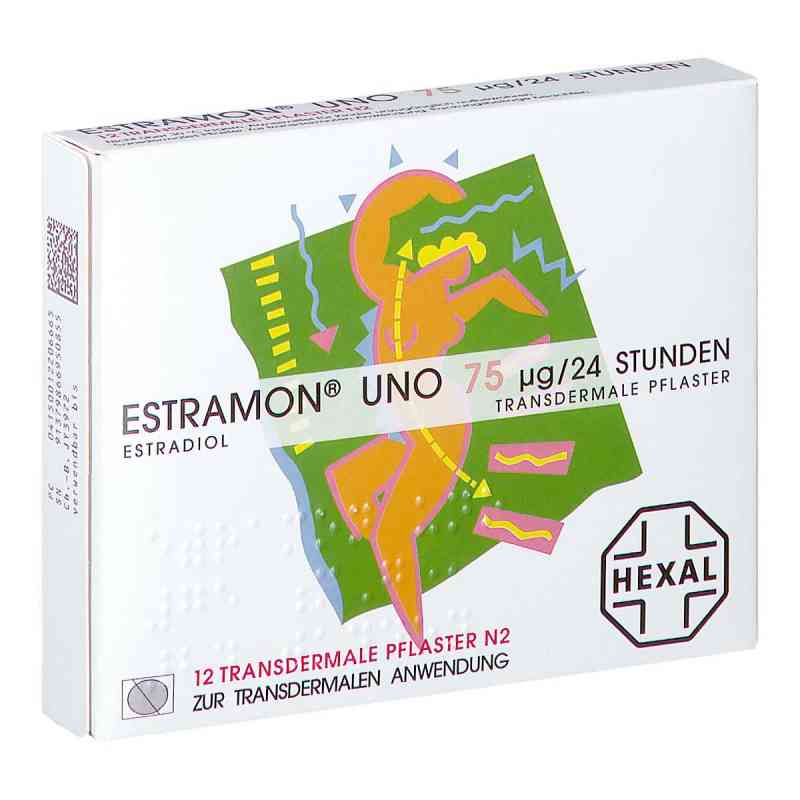 Estramon uno 75 transdermale Pflaster 12 stk von Hexal AG PZN 01220666