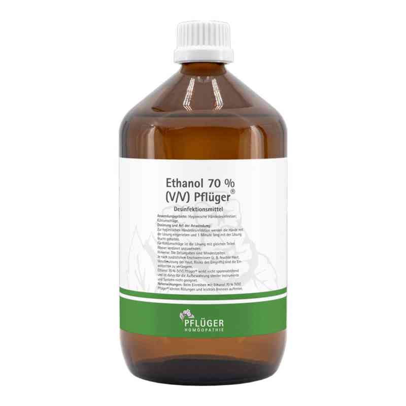 Ethanol 70% V/v Pflüger 1000 ml von Homöopathisches Laboratorium Alexander Pflüger Gmb PZN 15739981