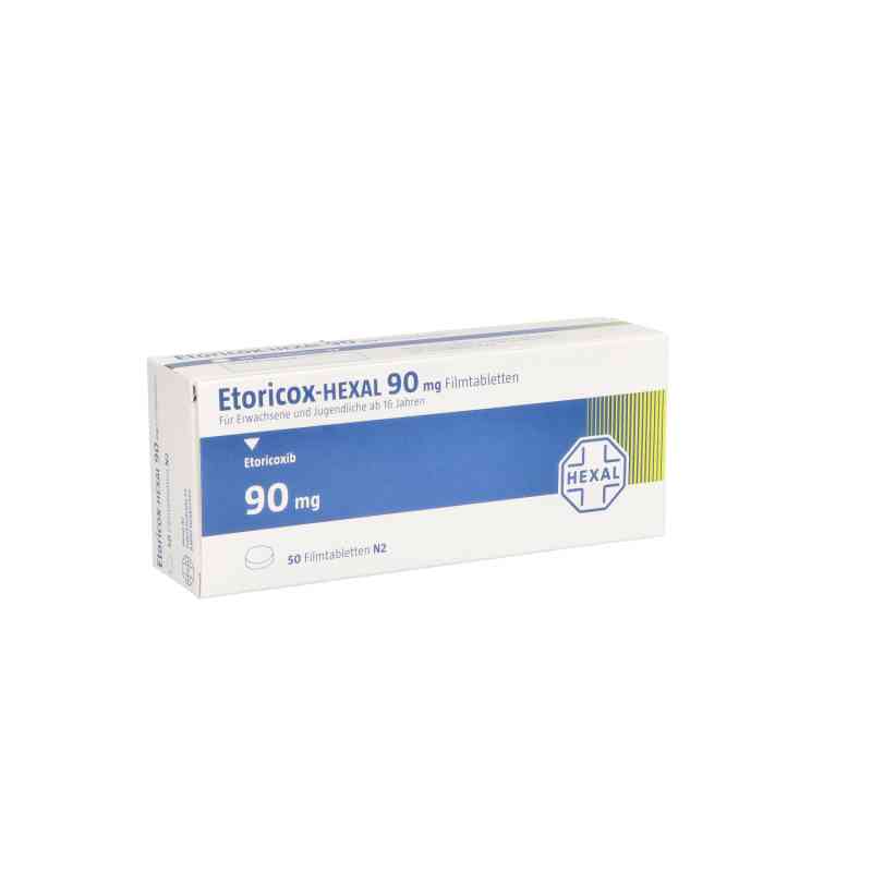 Etoricox-hexal 90 mg Filmtabletten 50 stk von Hexal AG PZN 11872275