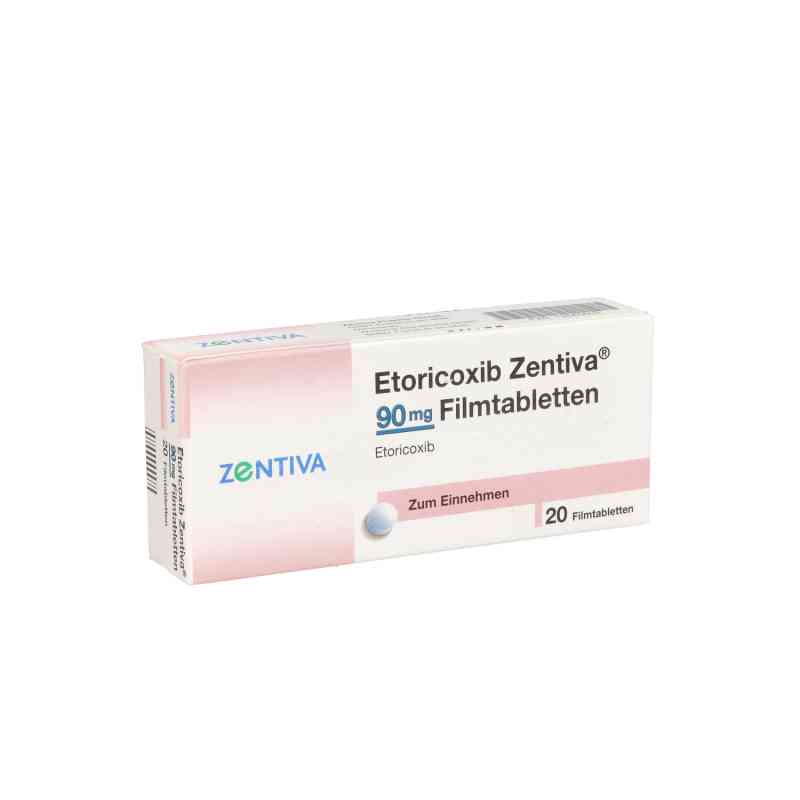 Etoricoxib Zentiva 90 mg Filmtabletten 20 stk von Zentiva Pharma GmbH PZN 12585603