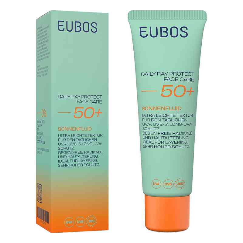 Eubos Daily Ray Protect Face Care Sonnenfluid LSF 50+ 50 ml von Dr. Hobein (Nachf.) GmbH PZN 19509798
