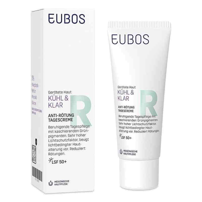 Eubos Kühl & Klar Anti-Rötung Tagescreme Lsf 50+ 40 ml von Dr. Hobein (Nachf.) GmbH PZN 19509781