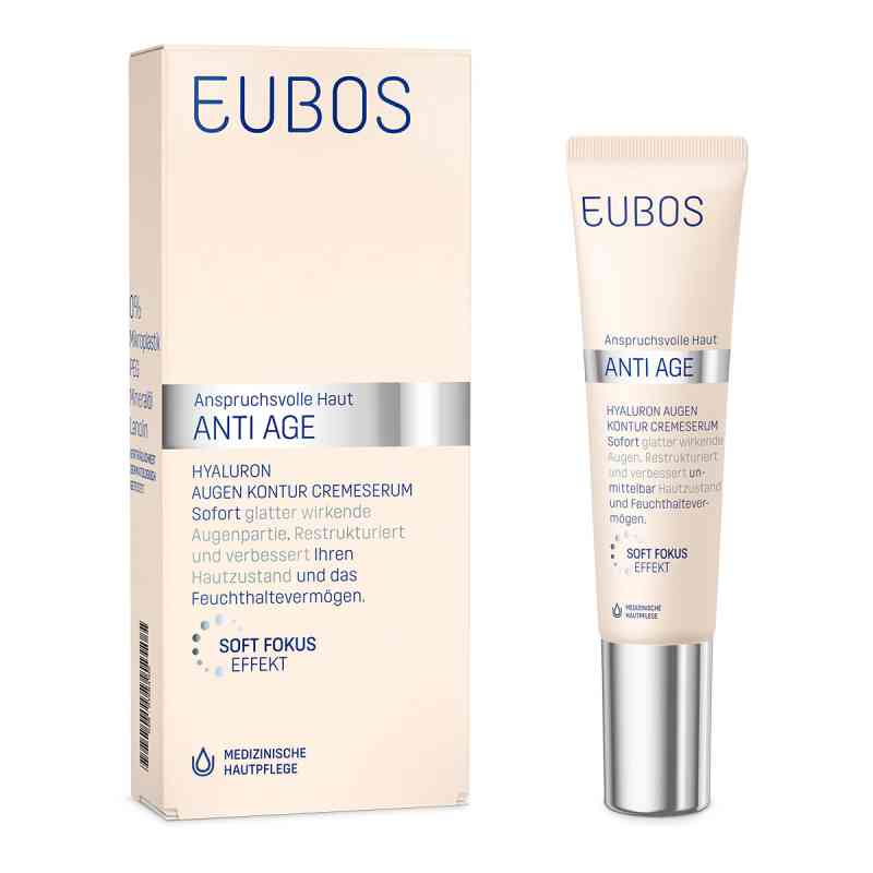 Eubos Sensitive Hyaluron Augen Kontur Cremeserum 15 ml von Dr. Hobein (Nachf.) GmbH PZN 07564102