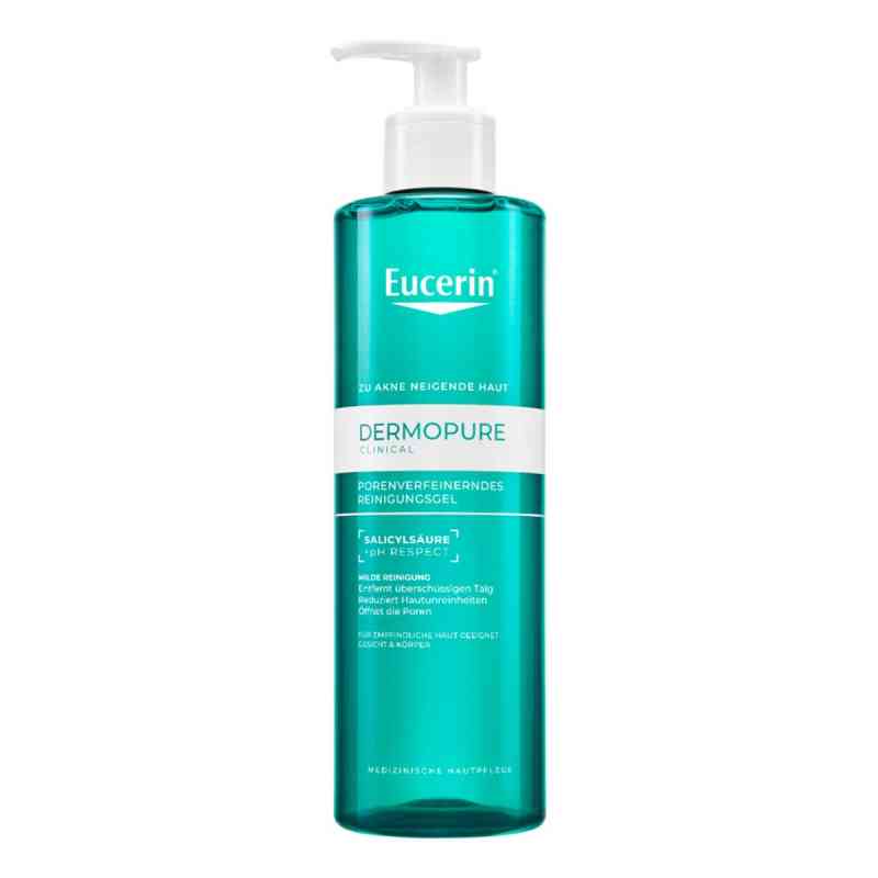 Eucerin Dermopure Clinical porenverfeinerndes Reinigungsgel 400 ml von Beiersdorf AG Eucerin PZN 19729850