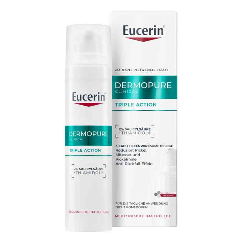 Eucerin Dermopure Clinical Triple Action Creme 40 ml von Beiersdorf AG Eucerin PZN 19729838