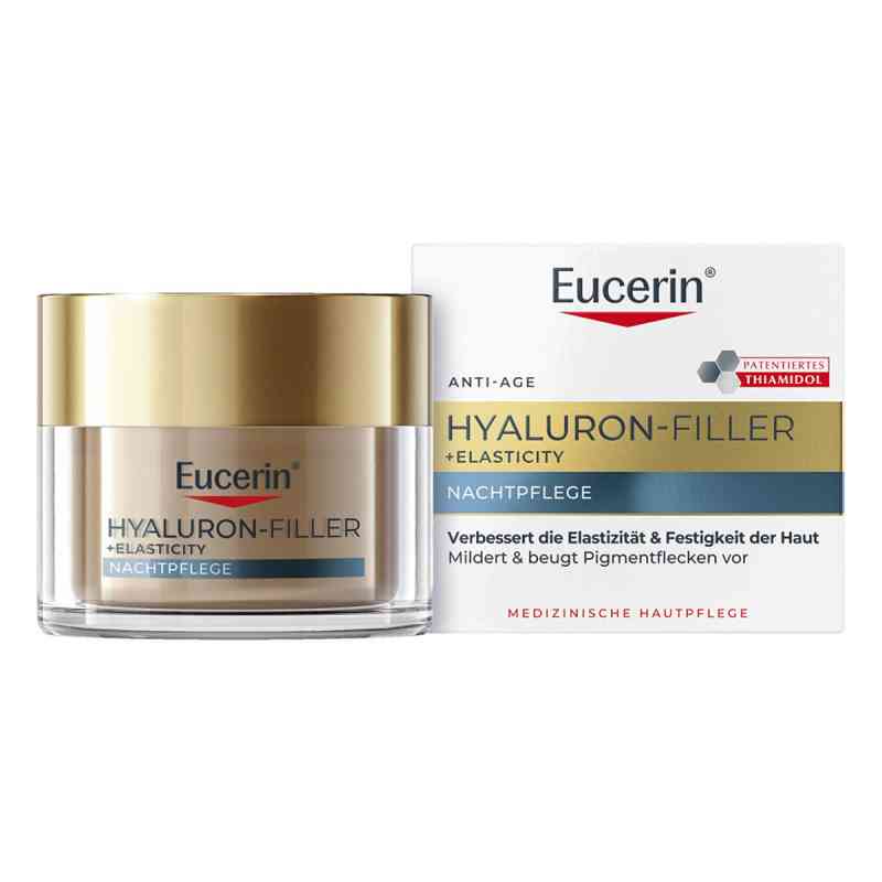 Eucerin HYALURON-FILLER + ELASTICITY Nacht 50 ml von Beiersdorf AG Eucerin PZN 11652964