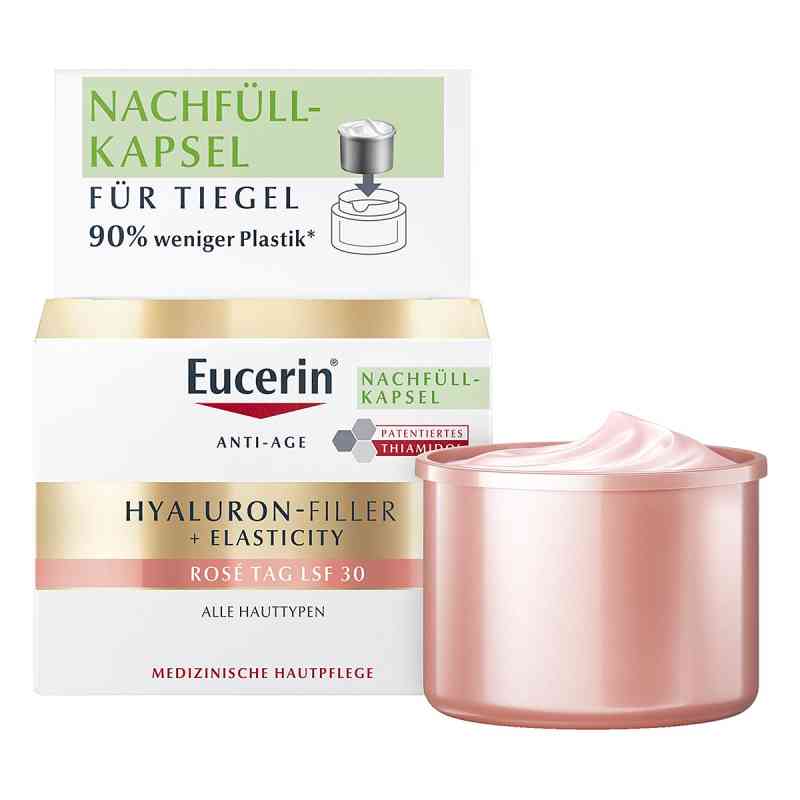 Eucerin Hyaluron-Filler + Elasticity Rosé Tag LSF 30 Refill 50 ml von Beiersdorf AG Eucerin PZN 19708434