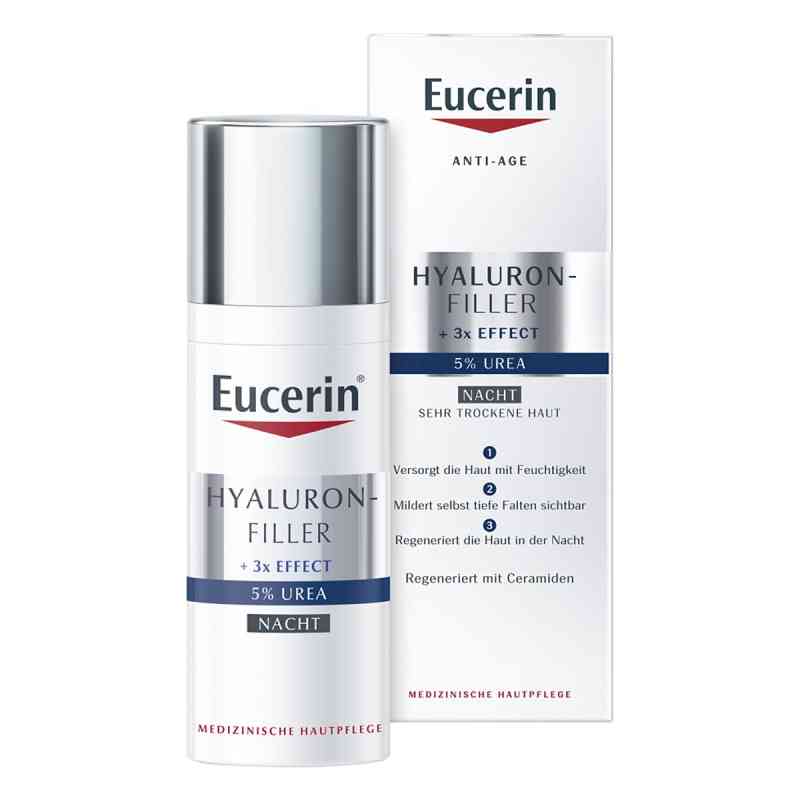 Eucerin Hyaluron-Filler Urea Nacht Creme 50 ml von Beiersdorf AG Eucerin PZN 14216005