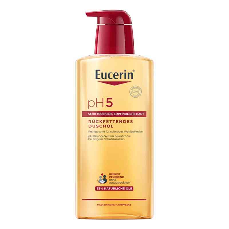 Eucerin pH5 Duschöl mit Pumpe empfindliche Haut 400 ml von Beiersdorf AG Eucerin PZN 13889021