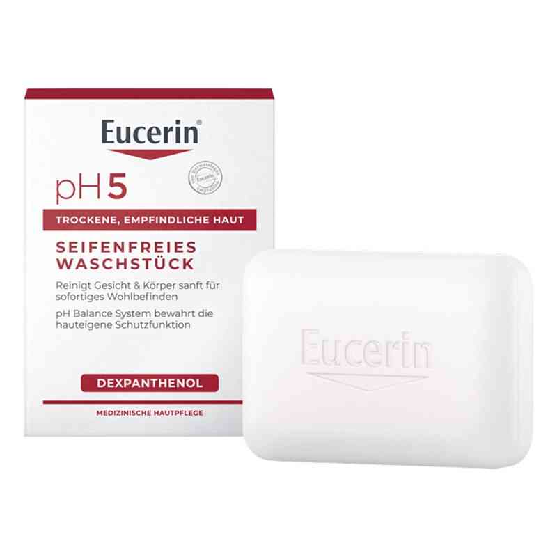Eucerin pH5 seifenfreies Waschstück empfindl.Haut 100 g von Beiersdorf AG Eucerin PZN 13889251