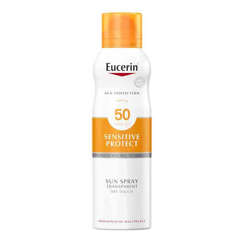 Eucerin Sun Sensitive Protect Spray Transparent Dry Touch LSF 50 200 ml von Beiersdorf AG Eucerin PZN 12464621