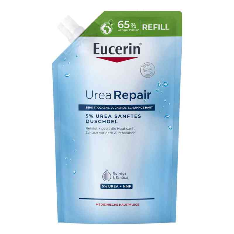 Eucerin UreaRepair 5% Urea Sanftes Duschgel Nachfüllpackung 400 ml von Beiersdorf AG Eucerin PZN 19116202