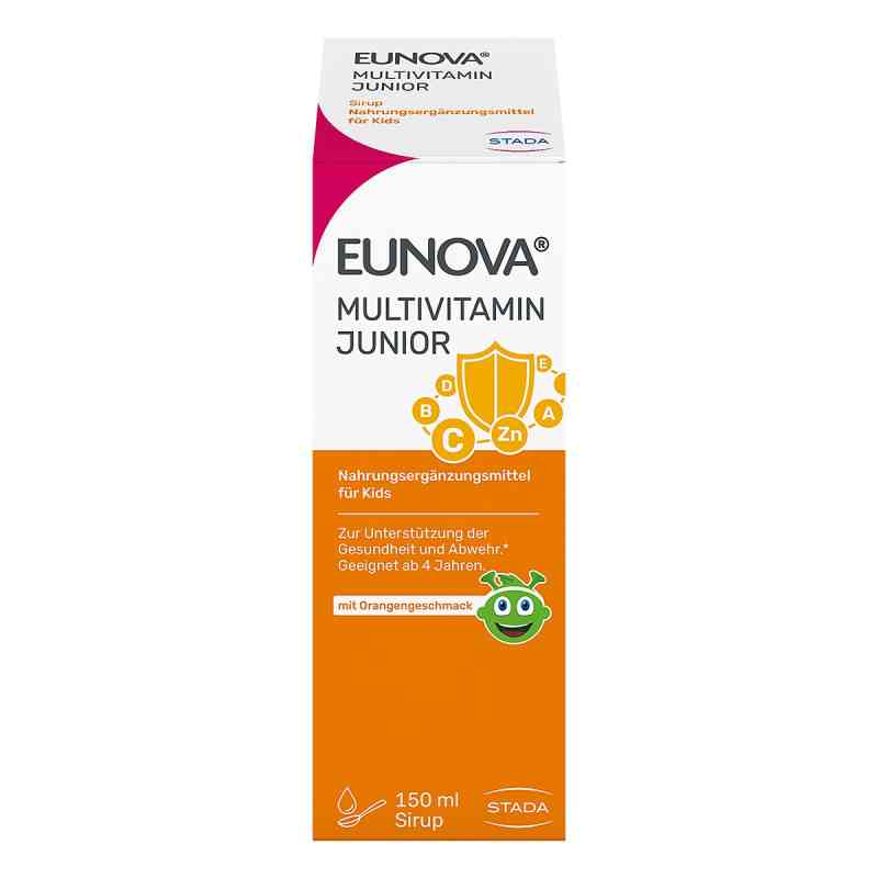 Eunova Junior Sirup Multivitamine für Kids 150 ml von STADA Consumer Health Deutschland GmbH PZN 17513382