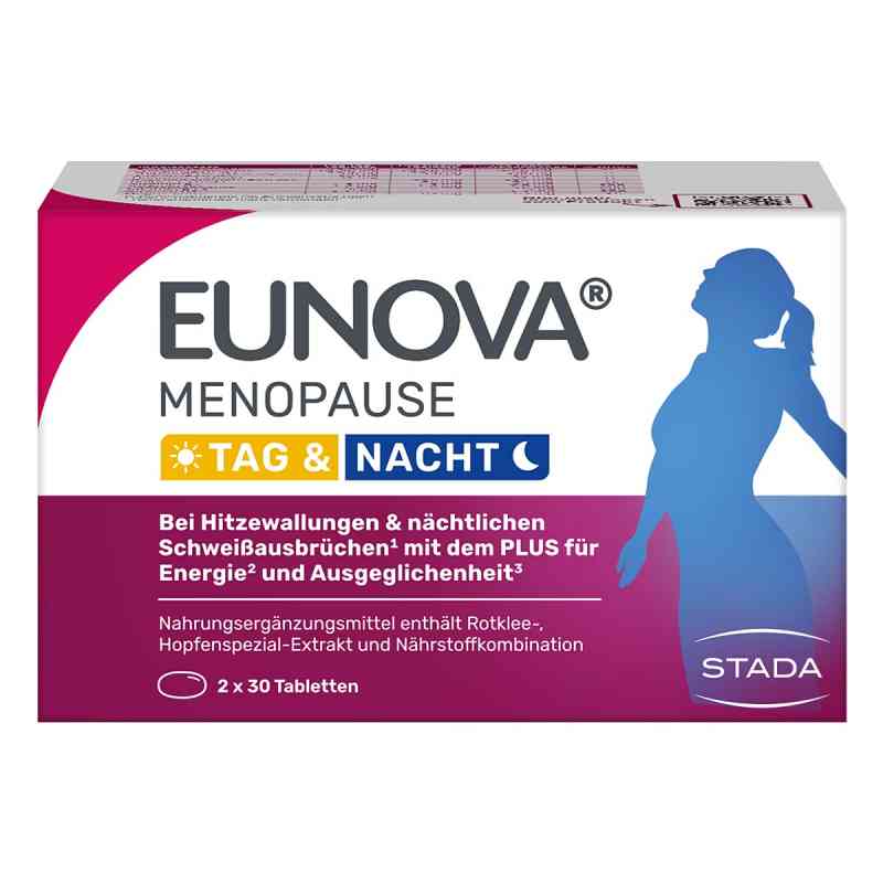 Eunova Menopause Tag & Nacht Tabletten 60 stk von STADA Consumer Health Deutschland GmbH PZN 19873819