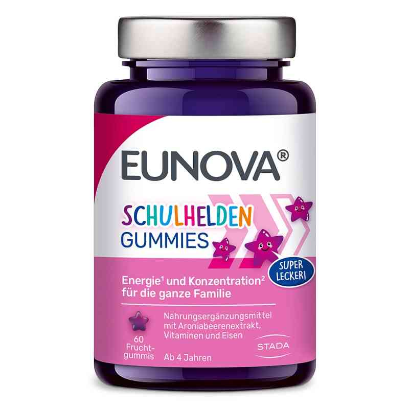 Eunova Schulhelden Gummies 60 stk von STADA Consumer Health Deutschland GmbH PZN 19128926